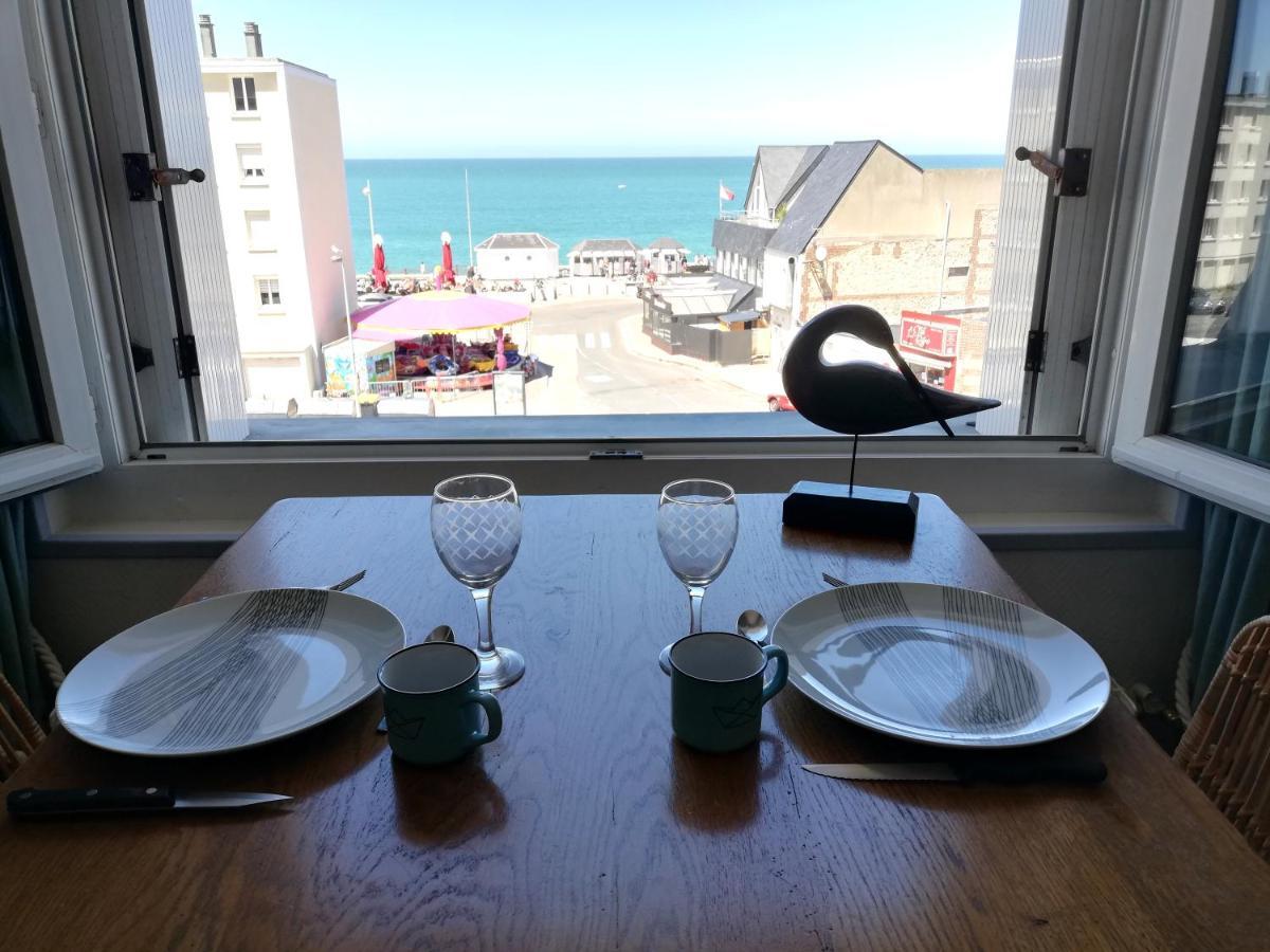 L'Horizon Vue Mer Et Falaises Fécamp Exterior foto